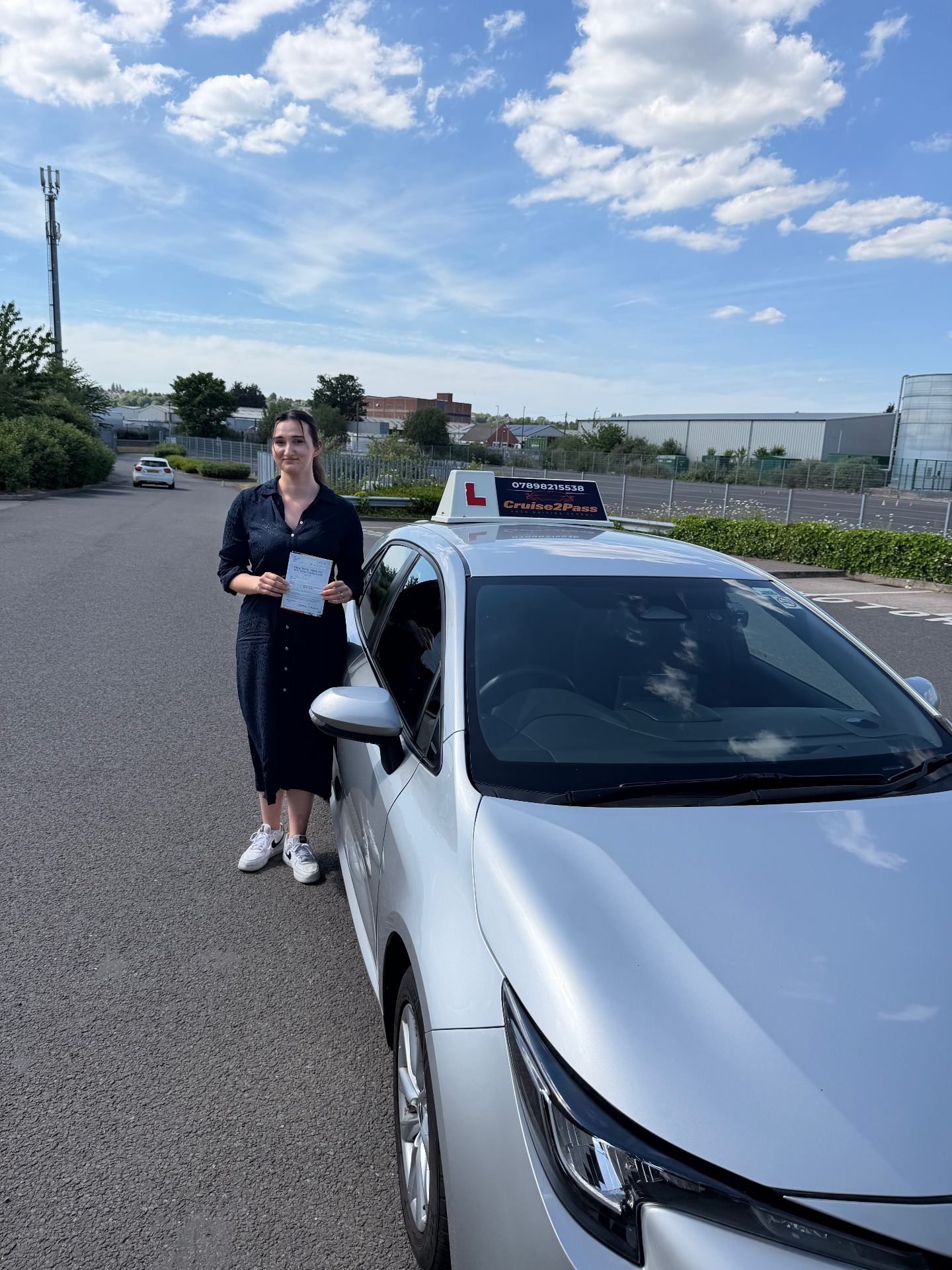 Test Pass Star — First Time Pass — Colwick